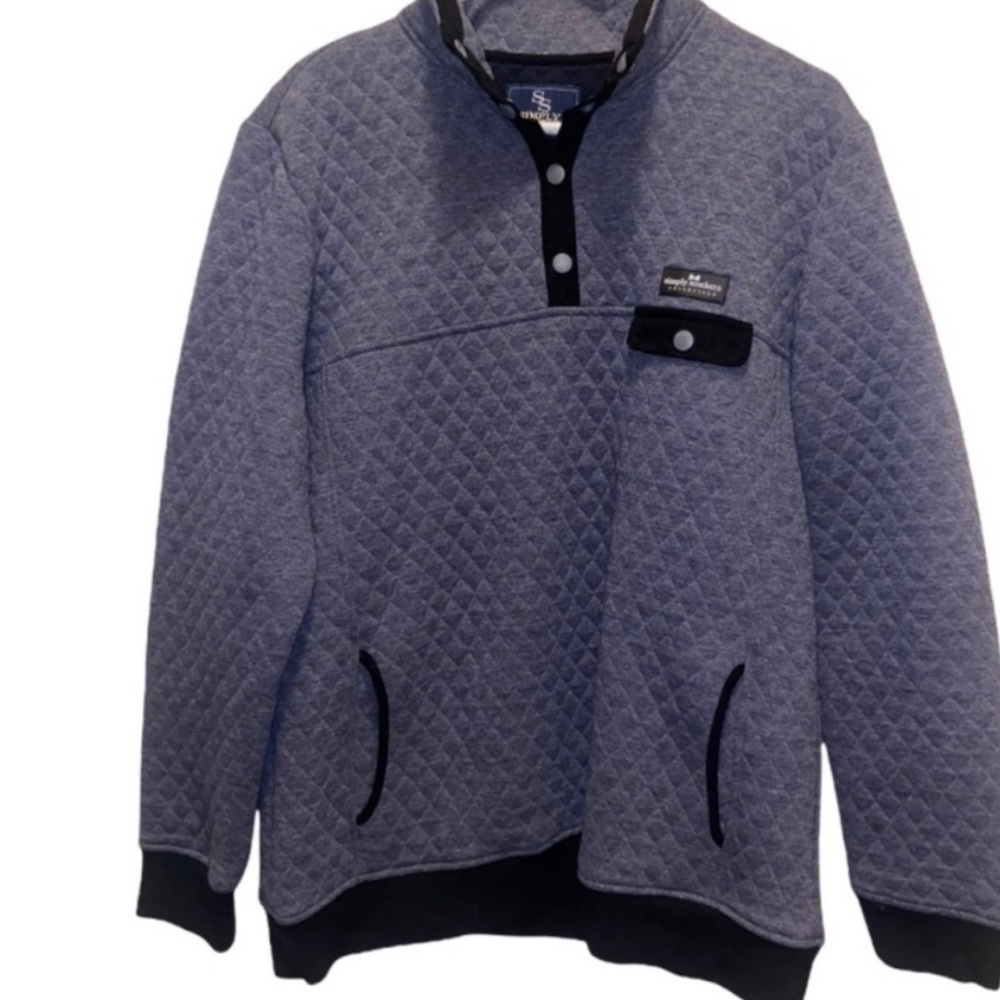 Simply Southern Quilted T Snap Pull Over